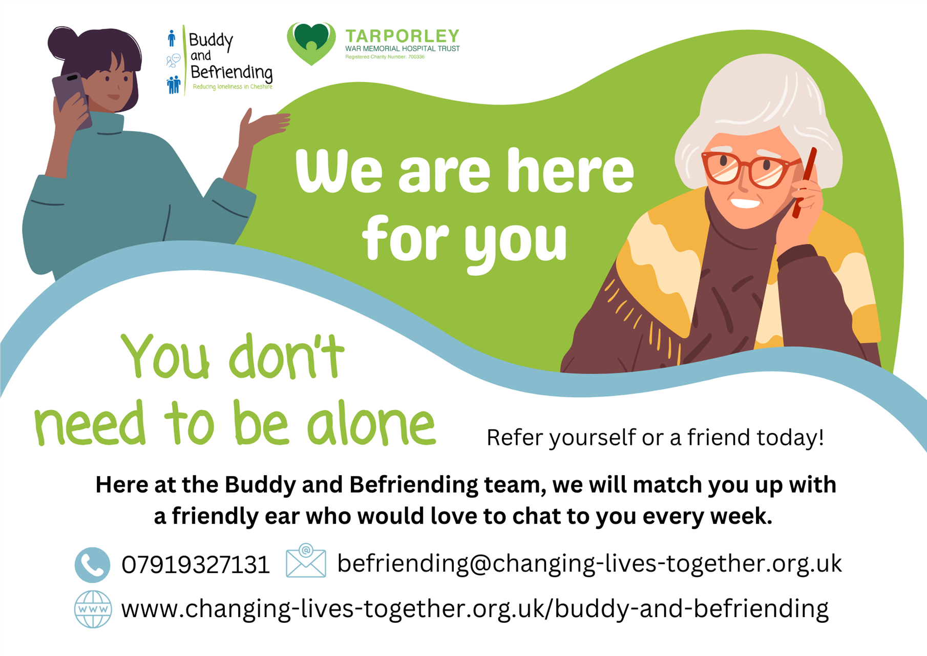 Buddy and Befriending Service Tarporley